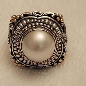 Pearl mabe' Pearl ring
